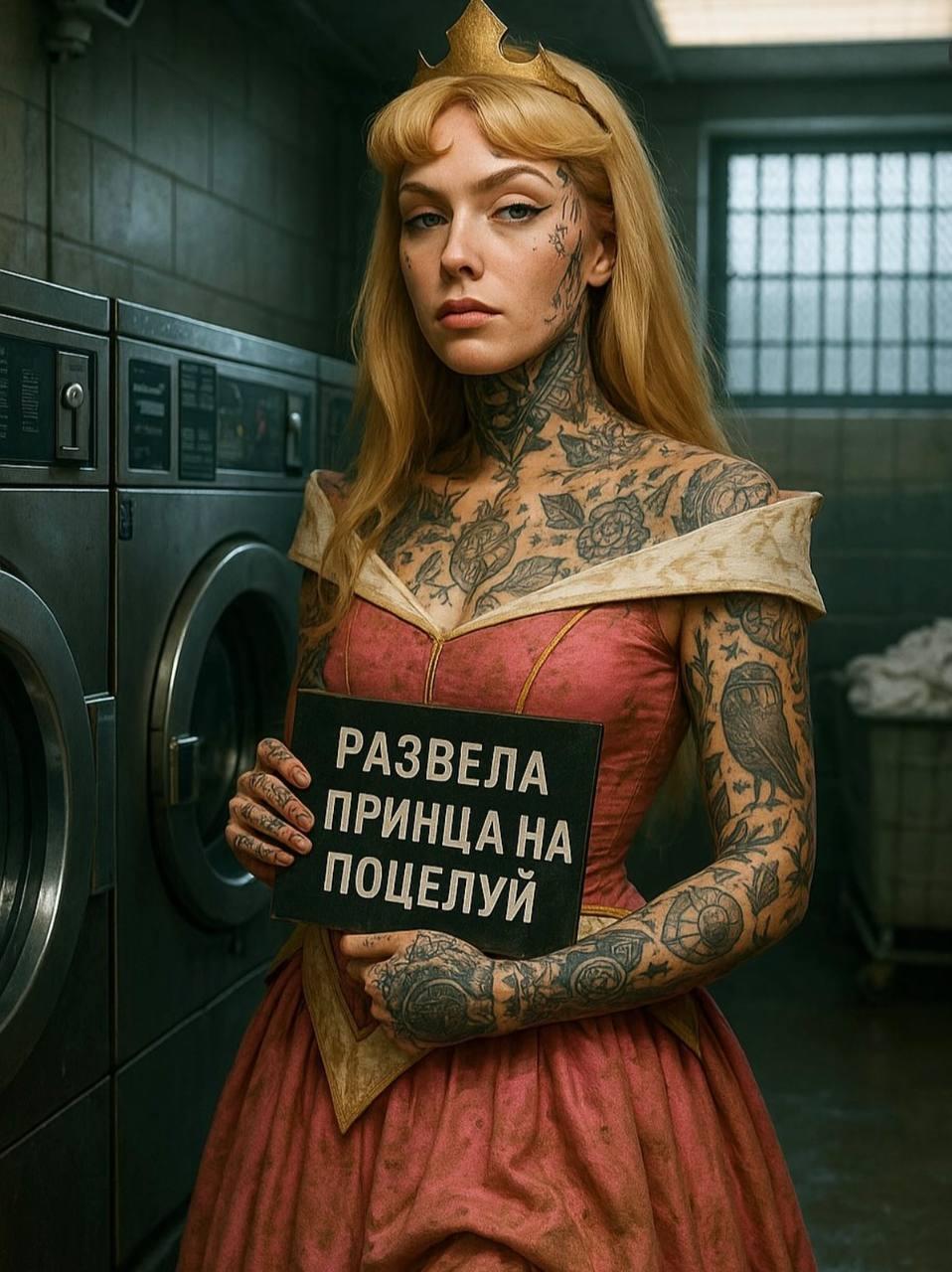 Если бы принцессы из популярных сказок отбыли срок за свои поступки &#128518;