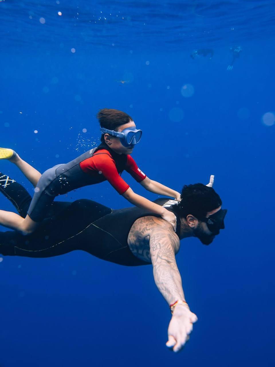 Тимати и его сынишка устроили идеальную подводную фотосессию &#128519; Как же красиво