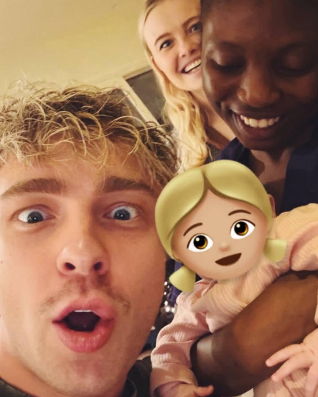 Егор Крид впервые увиделся со своей племянницей