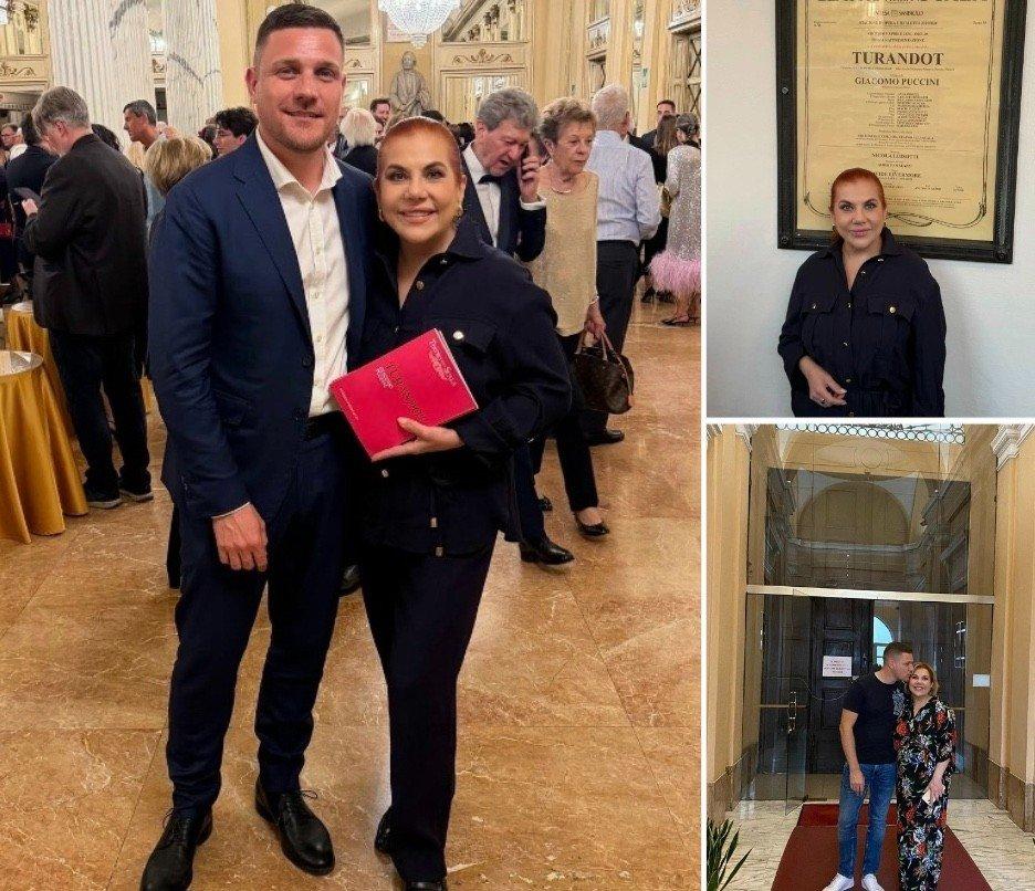 Опера, Милан и семейная идиллия: Марина Федункив покоряет Италию вместе с супругом😇