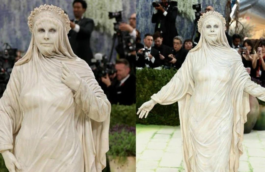 Модель Хайди Клум создала самый необычный образ для вечеринки Met Gala 2026