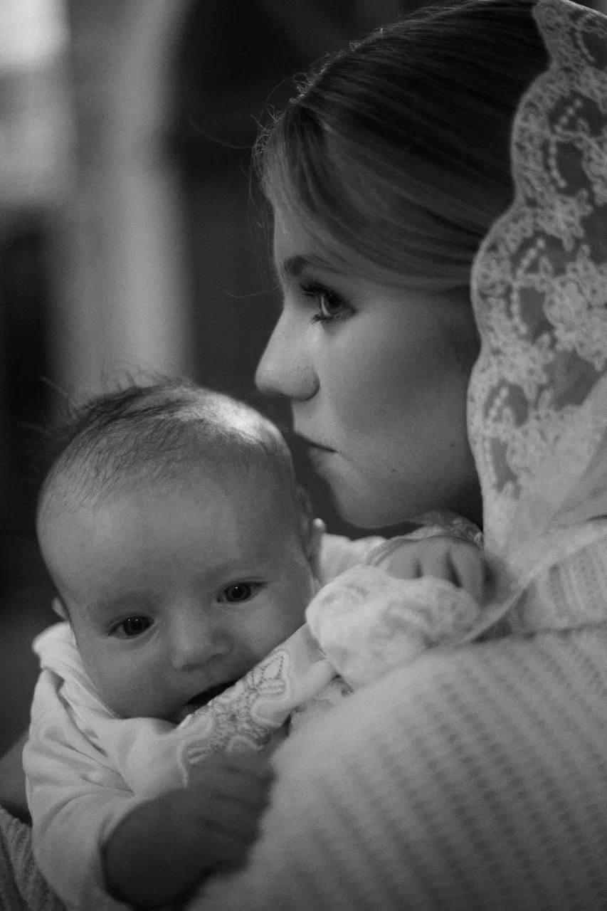 Милота от Саши Трусовой, которая на днях крестила сына Мишу&#128522;