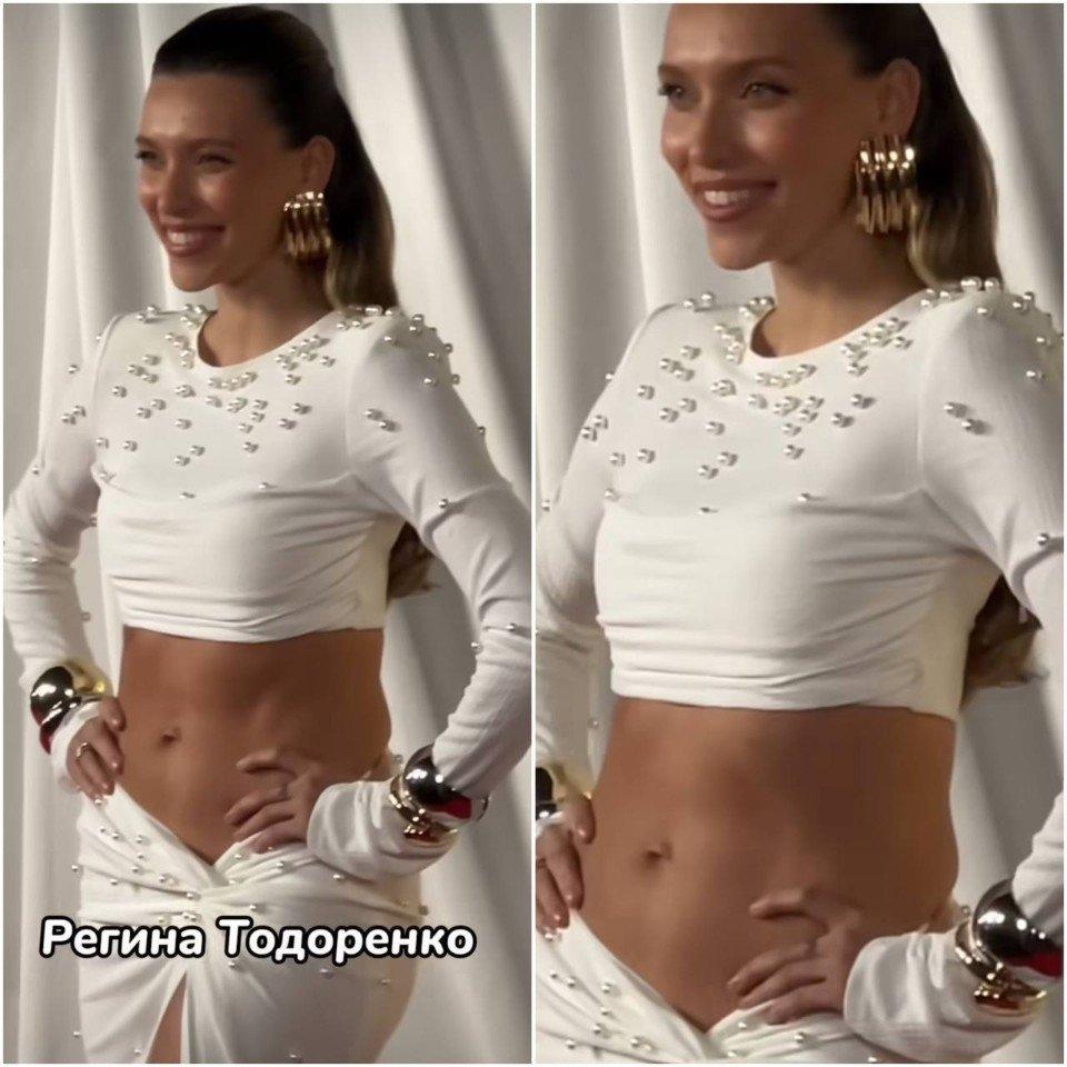 КРУТАЯ МНОГОДЕТНАЯ МАМА! Регина Тодоренко похвасталась своим прессом😏