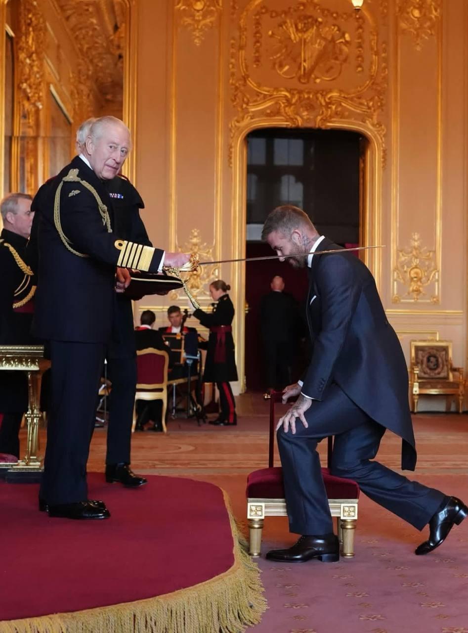 ЗАСЛУЖИЛ &#128521; Дэвида Бекхэма посвятили в рыцари &#128079;