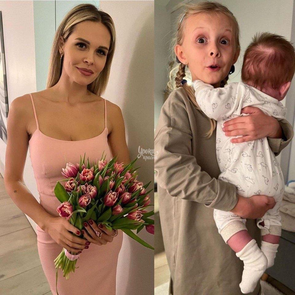 Звезда сериала «Кухня» Мария Горбань вовсю наслаждается материнством и делится с подписчиками трогательными моментами из жизни своих детей.