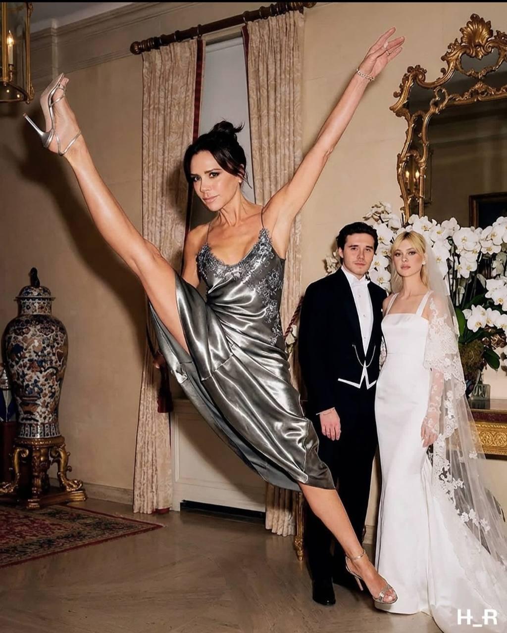 Фанаты Бруклина создали свою версию свадебных фотографий с участием Виктории