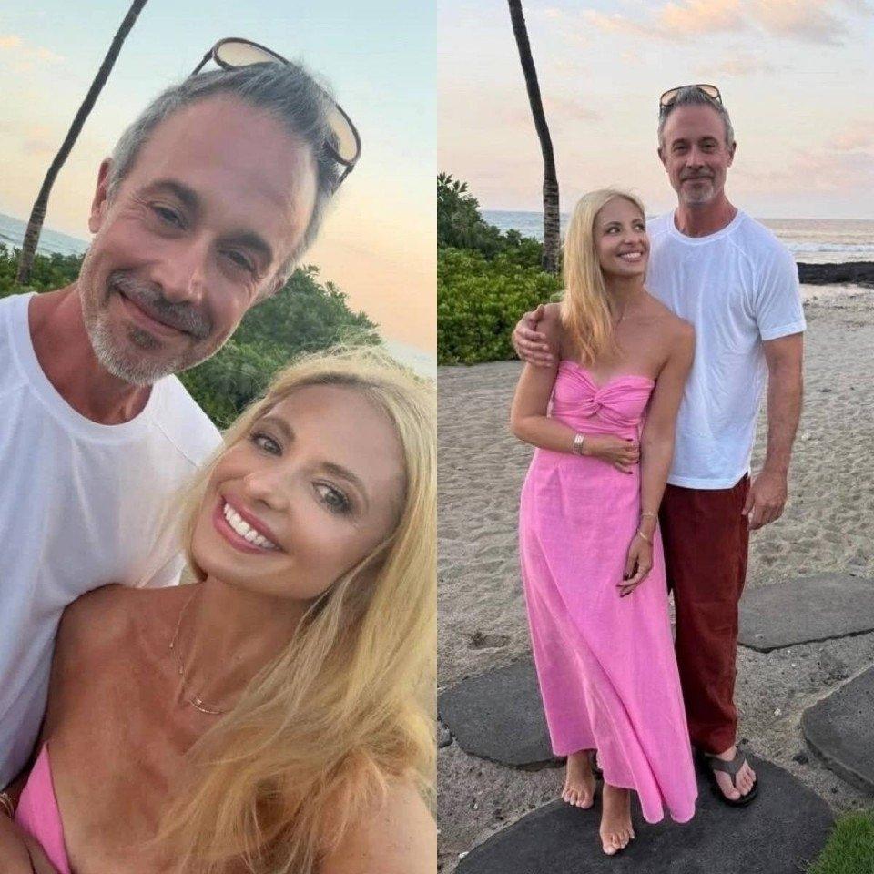 ПРИВЕТ ОТ ДАФНЫ И ФРЕДА: Сара Мишель Геллар и Фредди Принц-младший во время их отдыха в эти Новогодние праздние