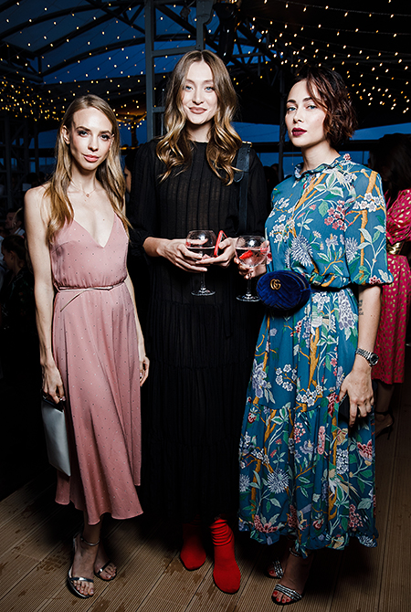 Пелагея, Иван Телегин, Ляйсан Утяшева и другие гости коктейля Glamour